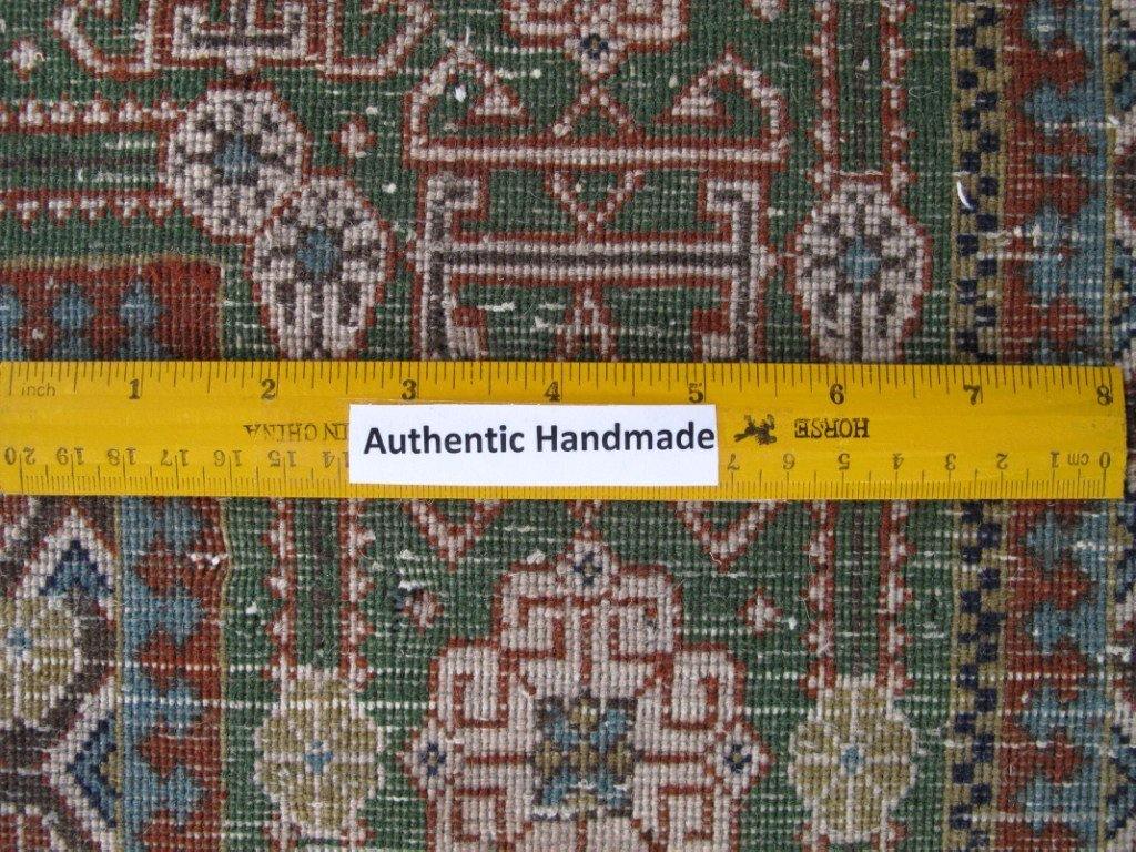 8x11 Authentic Hand-knotted Persian Signed Tabriz Rug - Iran - bestrugplace