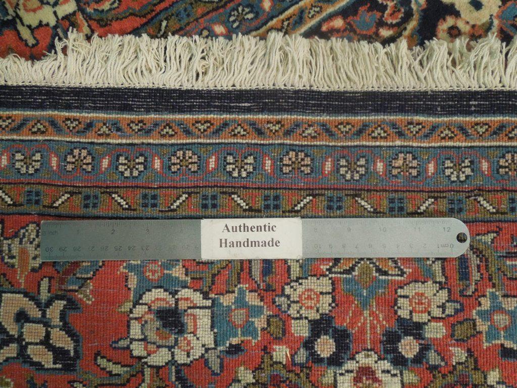 7x10 Authentic Hand Knotted Fine Persian Sarouk Rug - Iran - bestrugplace