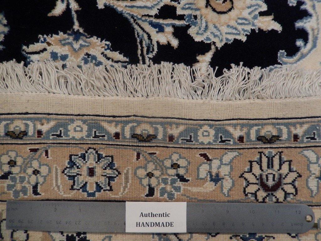 8x12 Authentic Handmade High End Wool & Silk Persian Nain Rug - Iran - bestrugplace