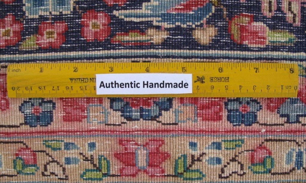 10x13 Authentic Hand-knotted Persian Signed Kerman Rug - Iran - bestrugplace