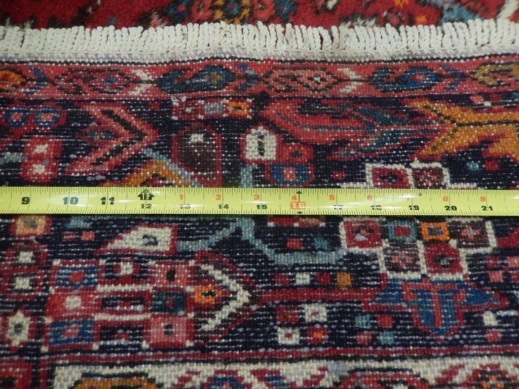 5x13 Authentic Hand Knotted Semi-Antique Persian Karaja Runner - Iran - bestrugplace