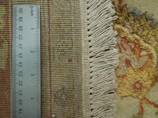 Fascinating 6x9 Authentic Handmade Wool&Silk Rug - India - bestrugplace