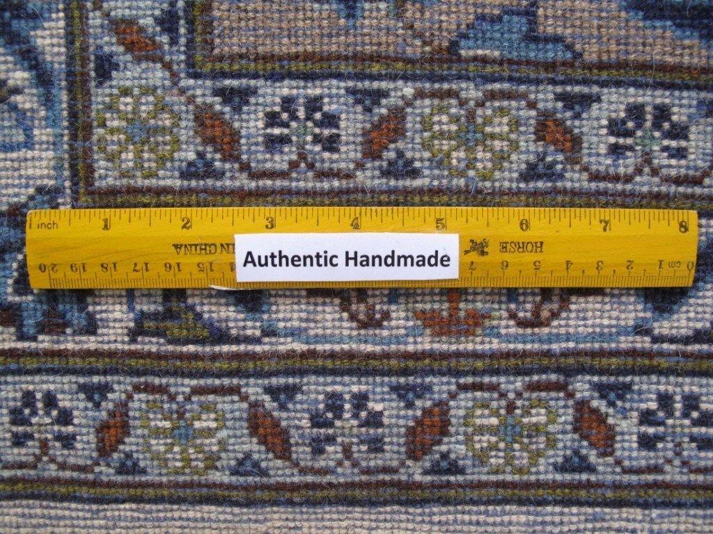 10x13 Authentic Hand-knotted Persian Signed Kashan Rug - Iran - bestrugplace