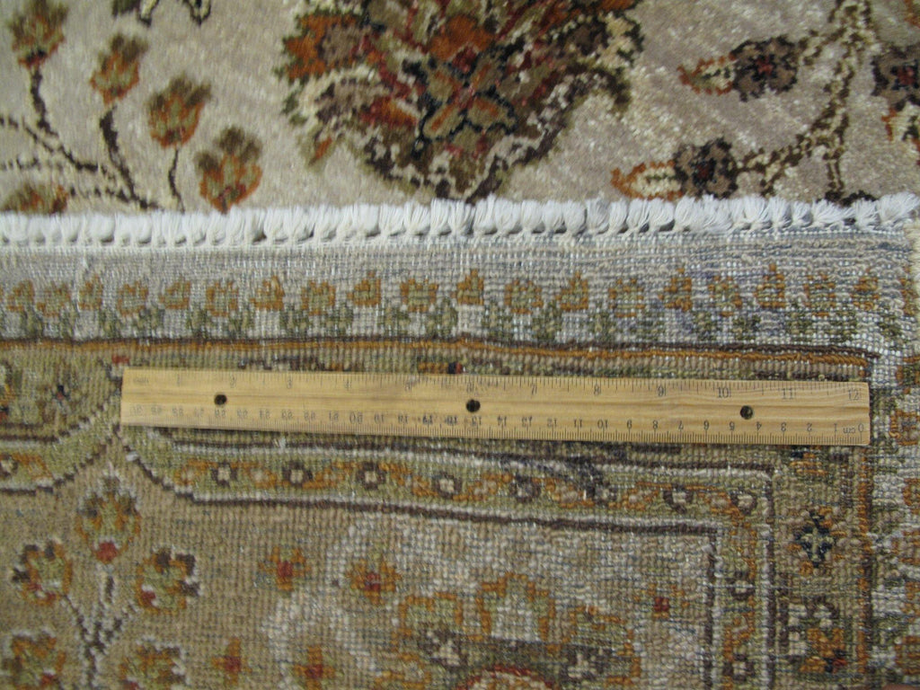 Fascinating 6x9 Authentic Hand-Knotted Vegetable Dyed Chobi Rug - India - bestrugplace