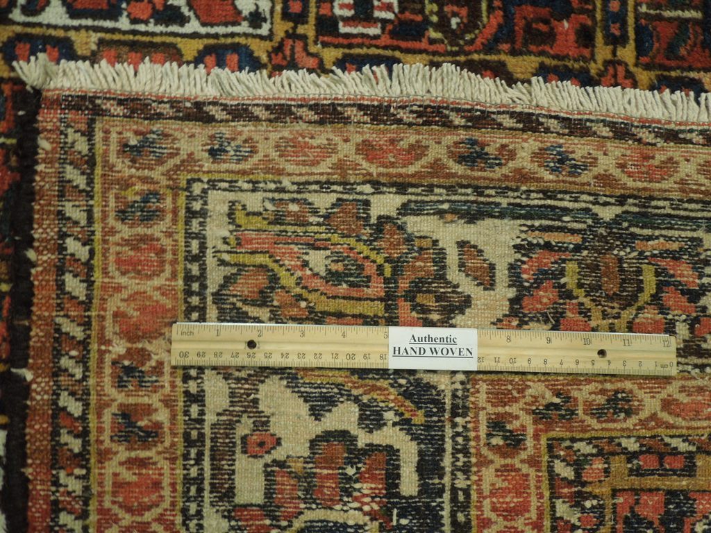 5.2 x 9.9 Red Brown Semi Antique Persian Bakhtiari Runner 23681