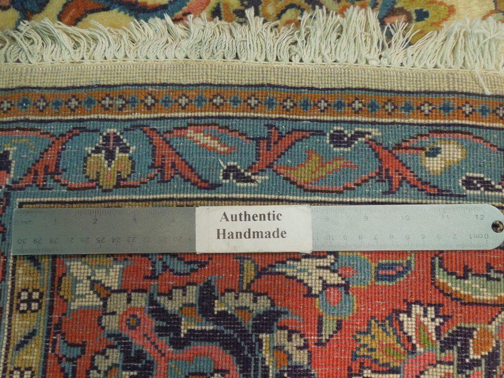 8x12 Authentic Hand Knotted Fine Persian Tabriz Rug - Iran - bestrugplace