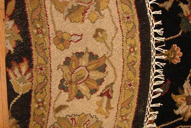 8x8 Round Chobi Peshawar Rug-Pakistan - bestrugplace