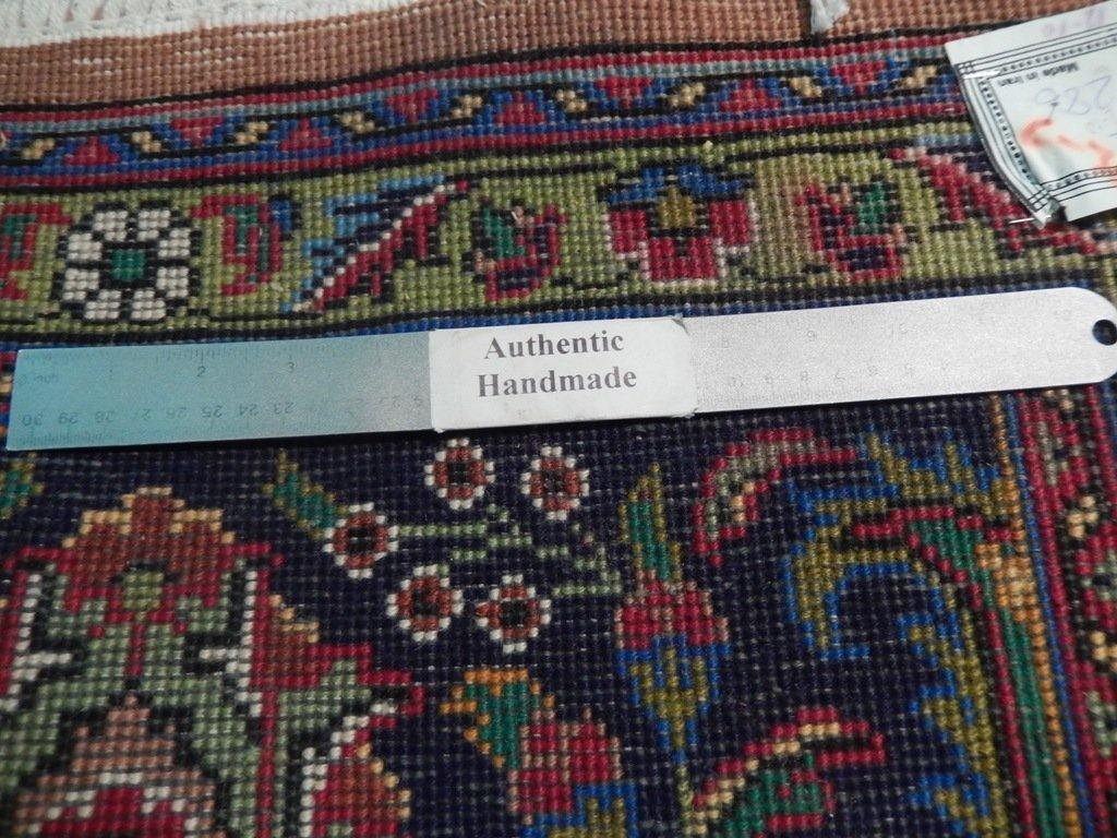 9x13 Authentic Hand Knotted Semi-Antique Persian Tabriz Rug - Iran - bestrugplace