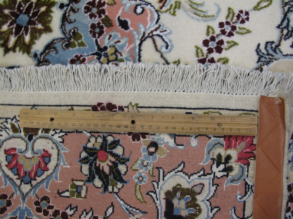 4x6 Authentic Hand-Knotted Wool & Silk Fine Quality Persian Tabriz Rug - Iran - bestrugplace