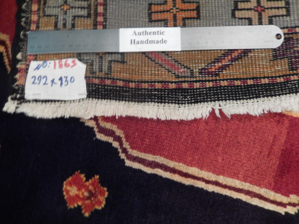 4.9 x 9.8 Semi-Antique Persian Hamadan Runner Rug 71740