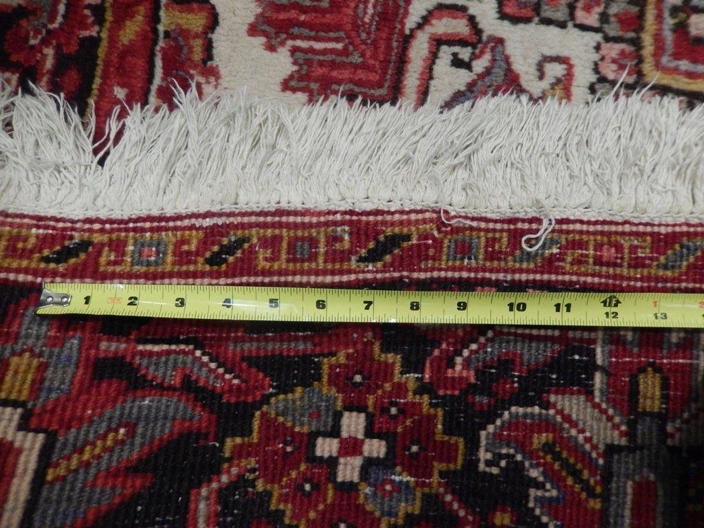 8x12 Authentic Hand Knotted Persian Heriz Rug - Iran - bestrugplace
