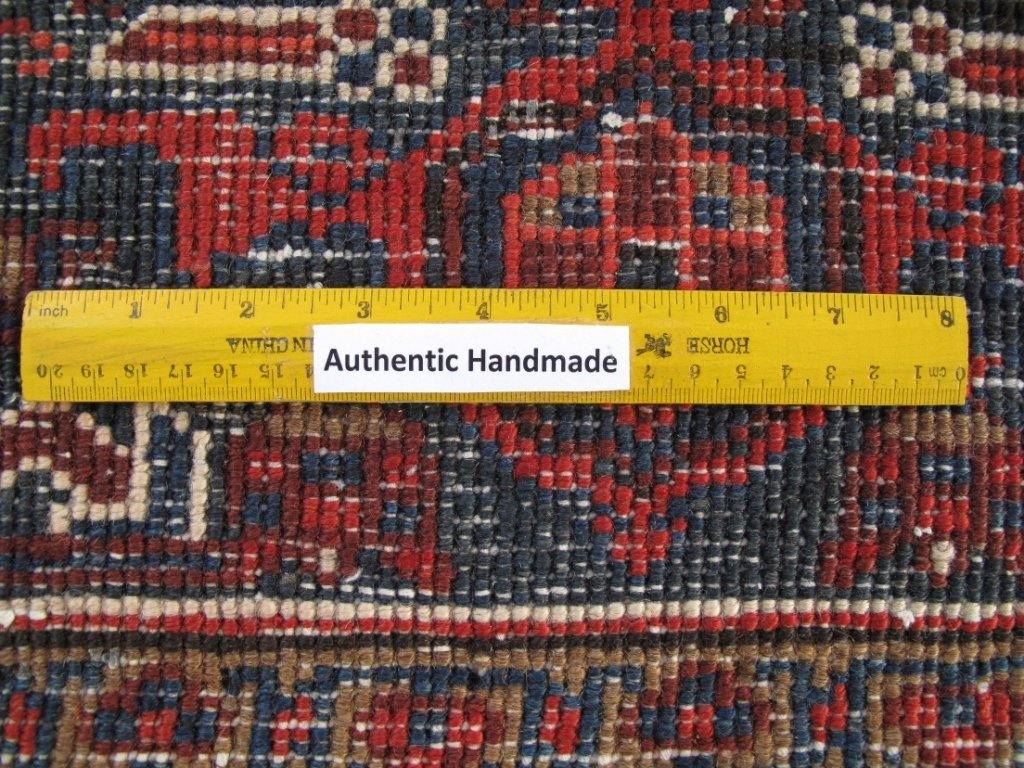 7x10 Authentic Hand-knotted Persian Heriz Rug - Iran - bestrugplace
