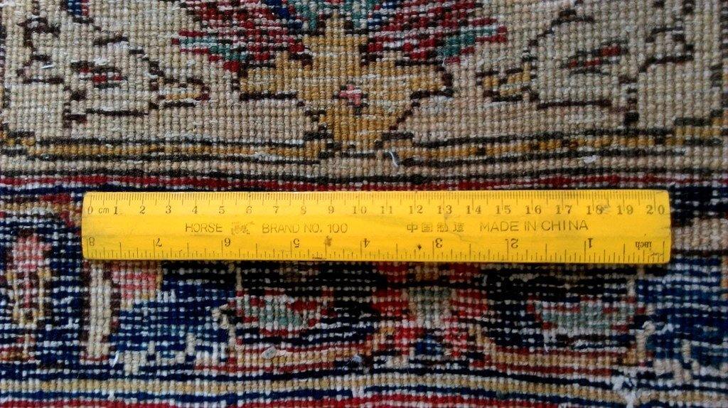 7x11 Authentic Hand Knotted Persian Tabriz Khoy Rug - Iran - bestrugplace