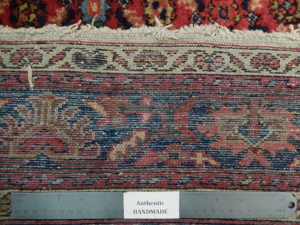 5x10 Authentic Handmade Semi-Antique Persian Bijar Rug - Iran - bestrugplace