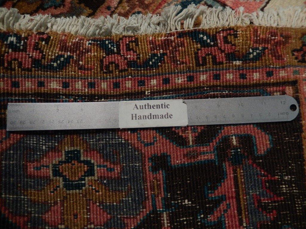 10' x 12' Authentic Hand Knotted Semi-Antique Persian Heriz Rug - Iran - bestrugplace