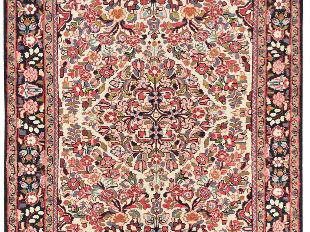 4.11 x 7.9 Multi-Color Persian Borchelu Rug 81622