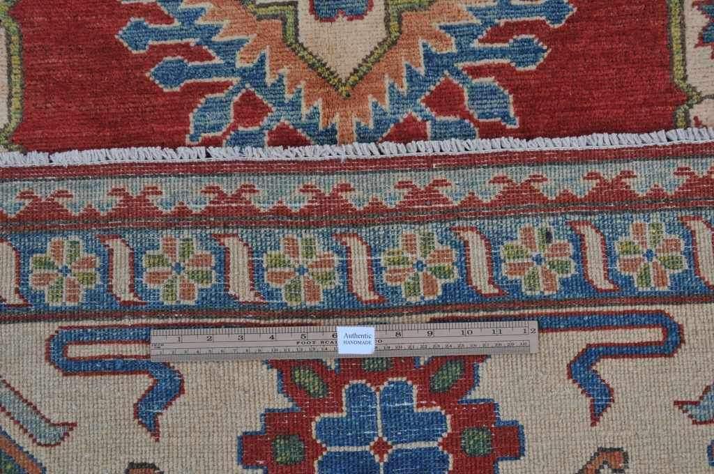 Stunning 10x16 Authentic Handmade Yak Kash Kazak Rug - Pakistan - bestrugplace