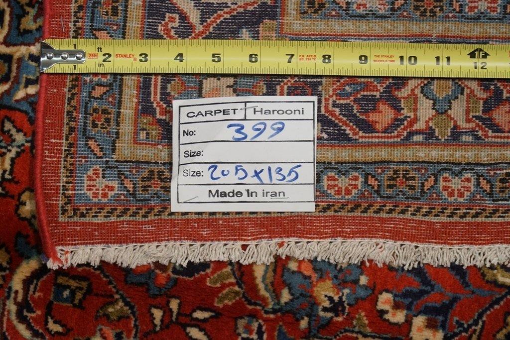 10x7 Persian Sarouk Rug Pre owned - Iran 74760 - bestrugplace