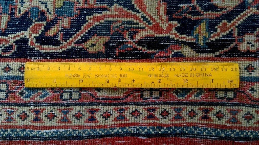 8x10 Authentic Hand Knotted Persian Sarouk Rug - Iran - bestrugplace