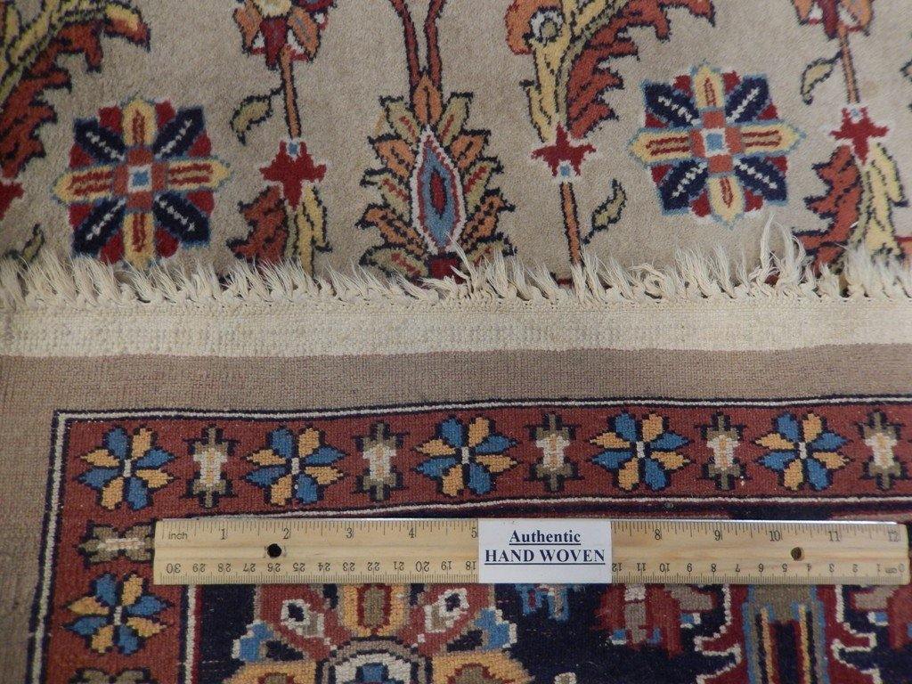 Radiant 6x9 Authentic Hand Knotted Pre-Owned Bokhara Rug - Pakistan - bestrugplace