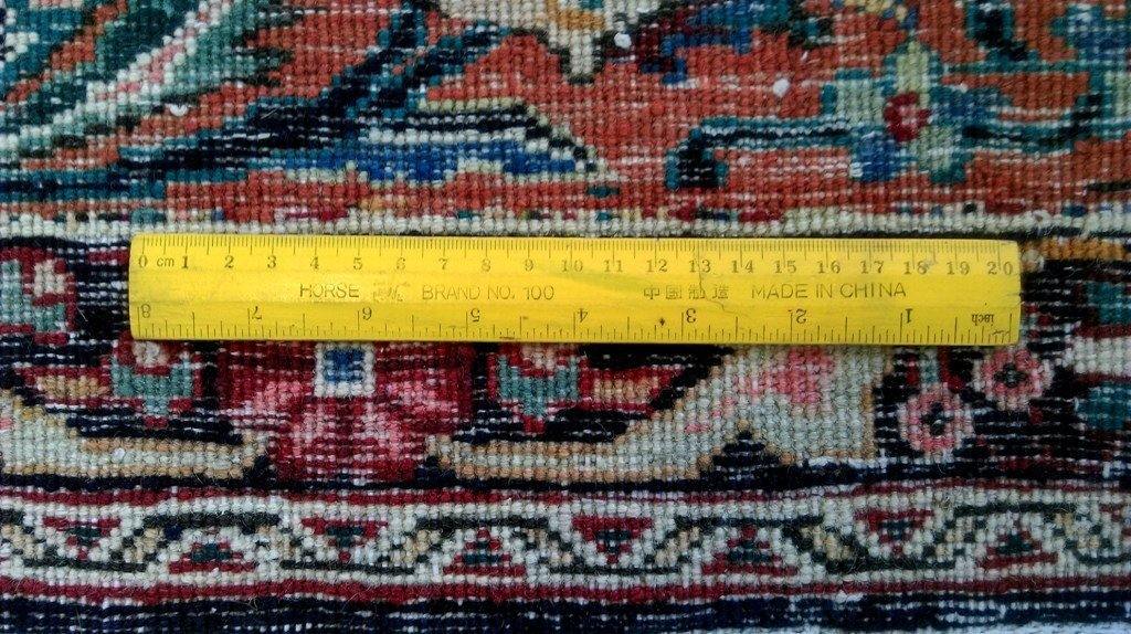 7x11 Authentic Hand Knotted Persian Tabriz Rug - Iran - bestrugplace