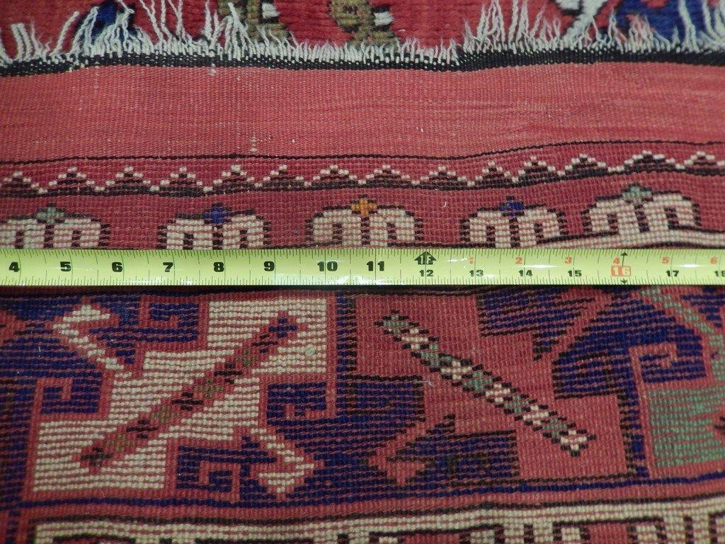 6x9 Antique Russian Kazak Rug - Russia - bestrugplace