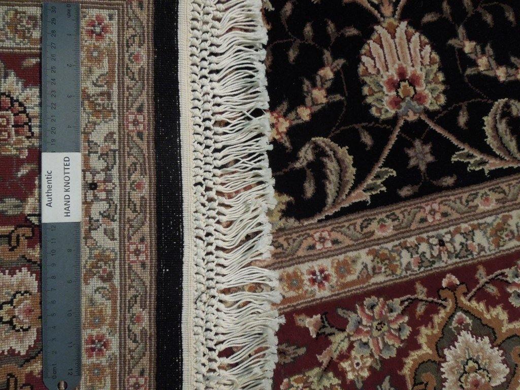 Dazzling 9x6 Authentic Handmade Wool & Silk Fine Quality Rug - China - bestrugplace