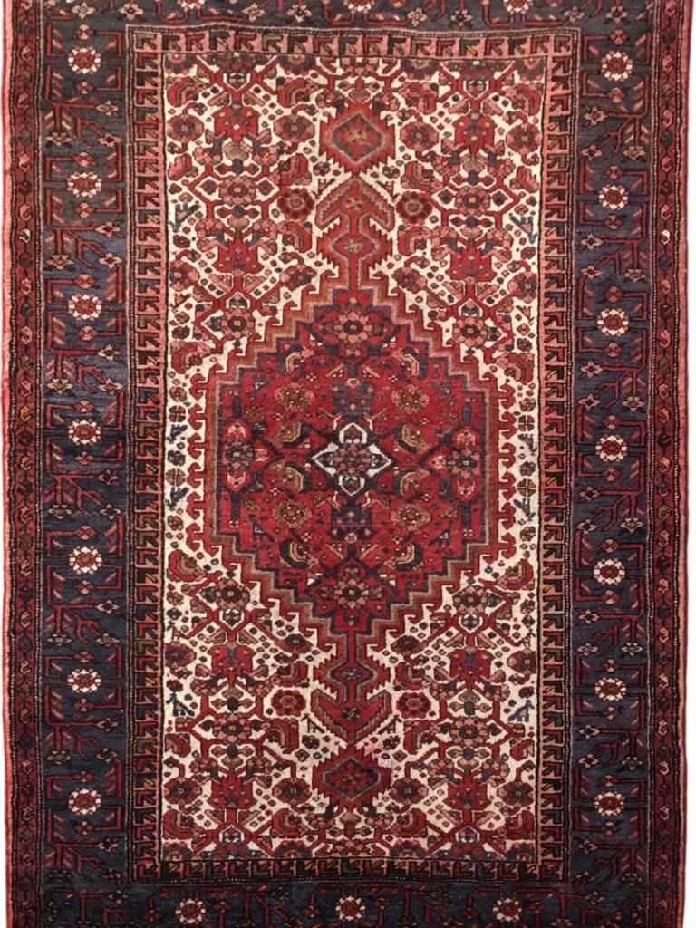 4.5 x 6.3 Persian Zanjan Rug #82112