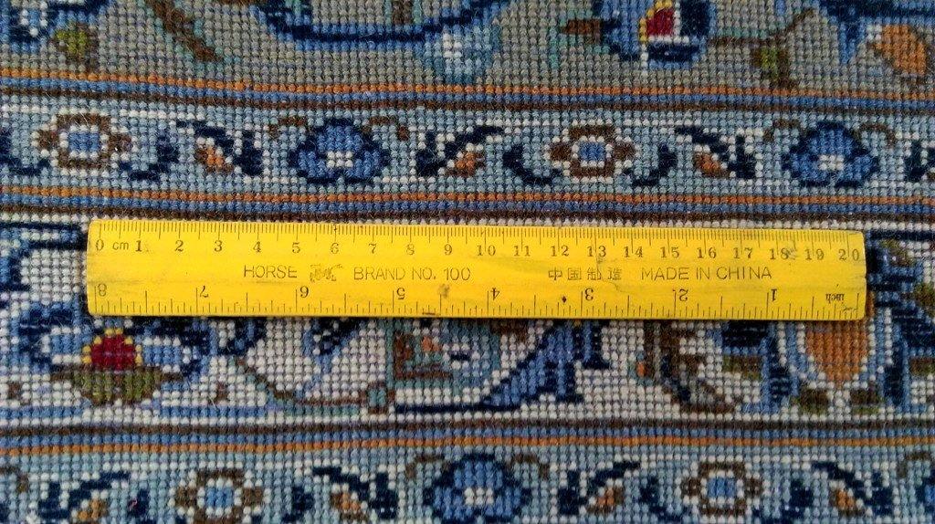 10x13 Authentic Hand Knotted Persian Kashan Rug - Iran - bestrugplace