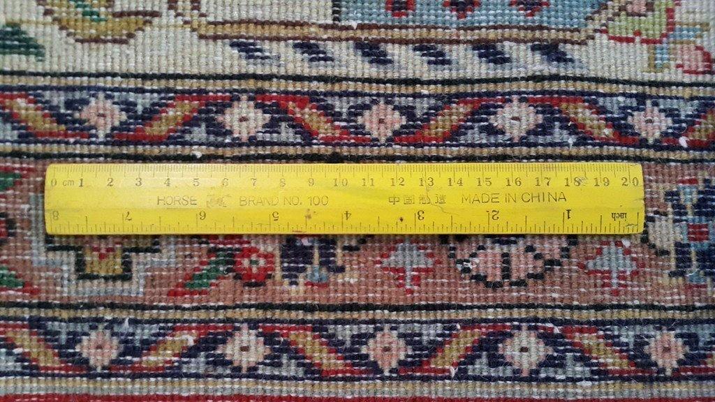 10x13 Authentic Hand Knotted Persian Tabriz Rug - Iran - bestrugplace