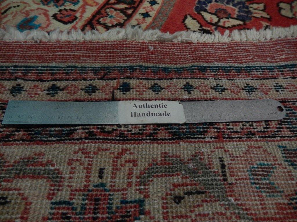 9x13 Authentic Hand Knotted Semi-Antique Persian Mahal Sultanabad Rug - Iran - bestrugplace