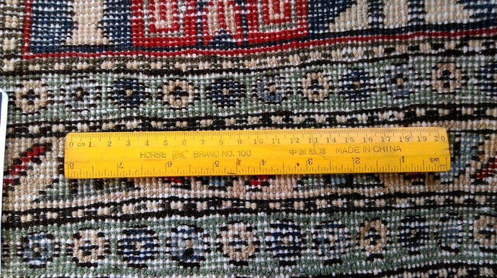 6.10 x 10.7 Red Persian Ardebil Rug 80840