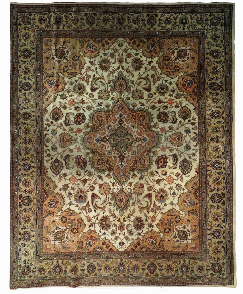 7.6 x 9.5 Fine Persian Tabriz Rug 400 KPSI 79940