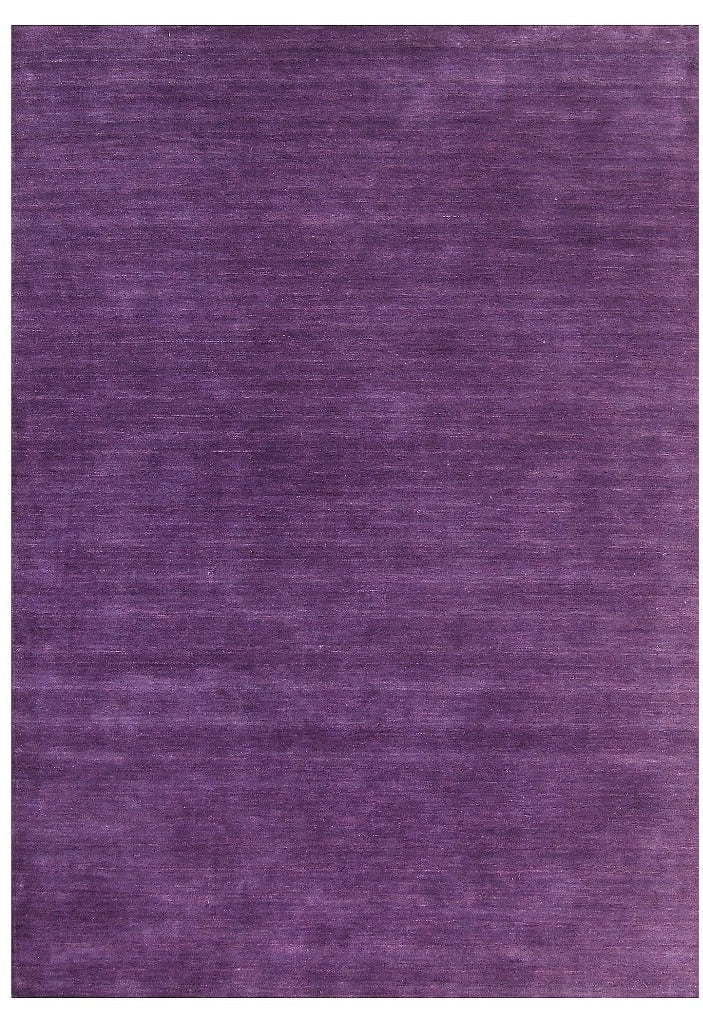 5 x 8 Purple Modern Loom Knotted Rug 70593