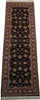 Load image into Gallery viewer, 3&#39; x 8&#39; Black Wool &amp; Silk Fine Quality Runner Rug 19000