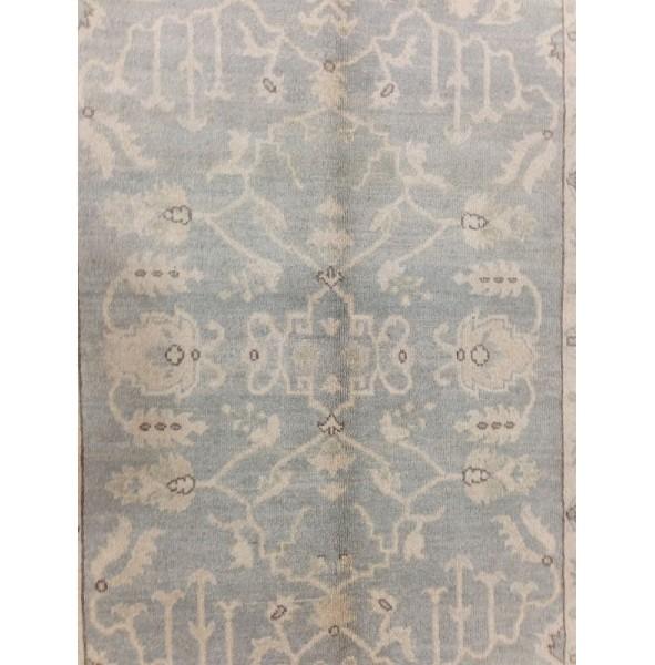 3.4 x 4.9 GRAY OSHAK handmade Wool Rug #PIX-26772