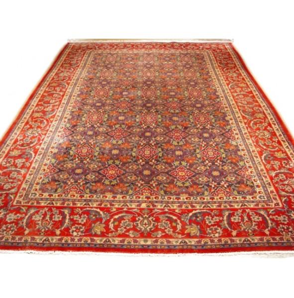 9.3 x 13.6 Multi Color Semi Antique Persian Mahal Rug 1495