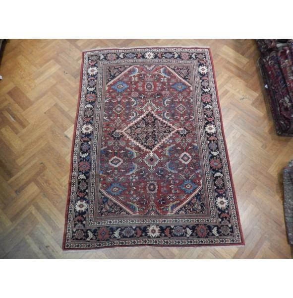 6.8 x 9.7 Red Antique Persian Heriz Rug 22847