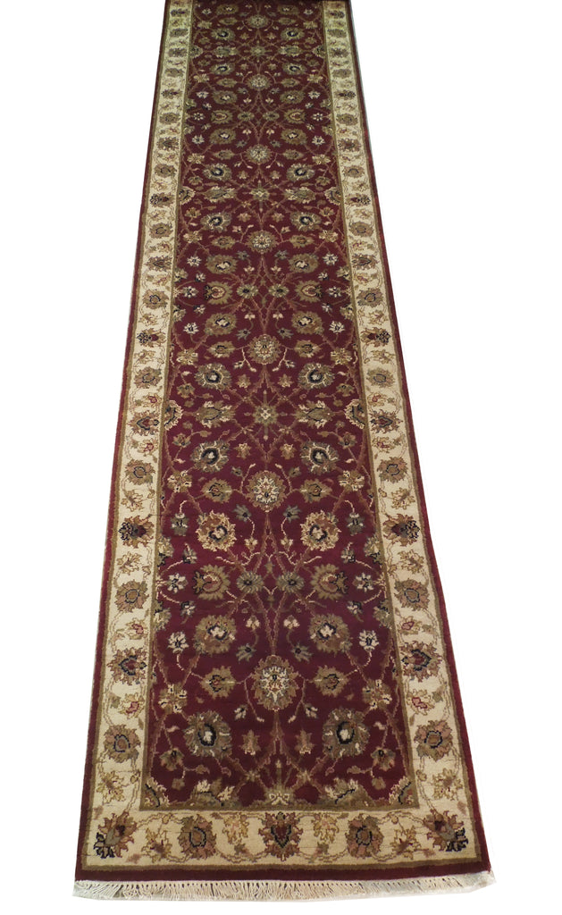 2' x 24' Red Vegetable Dyed Chobi Runner Rug 73723
