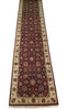 Load image into Gallery viewer, 2&#39; x 24&#39; Red Vegetable Dyed Chobi Runner Rug 73723
