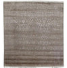 Load image into Gallery viewer, 8.2 x 8.0 Brown Fine Quality Wool &amp; Silk Rug 20088