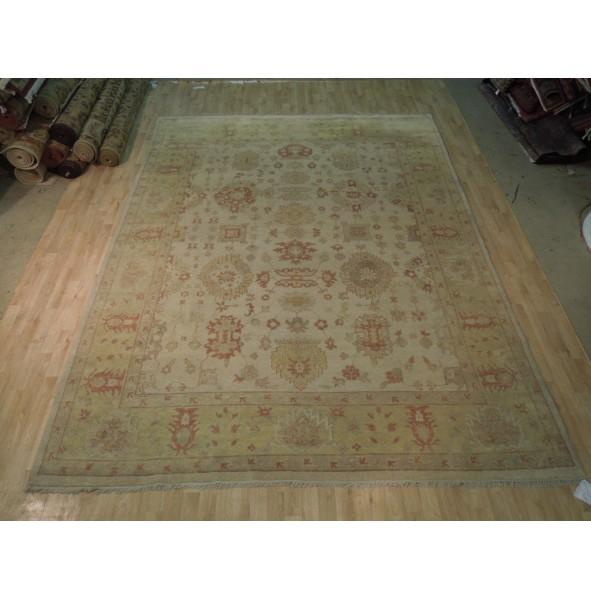 9.2 x 12 Beige Vegetable Dyed Chobi Rug 72506